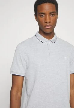 Pier One 2 Pack - Poloshirt - Light Grey/Dark Blue -Pier One 0618cc4346fb46939d29de2c2bc7ed81