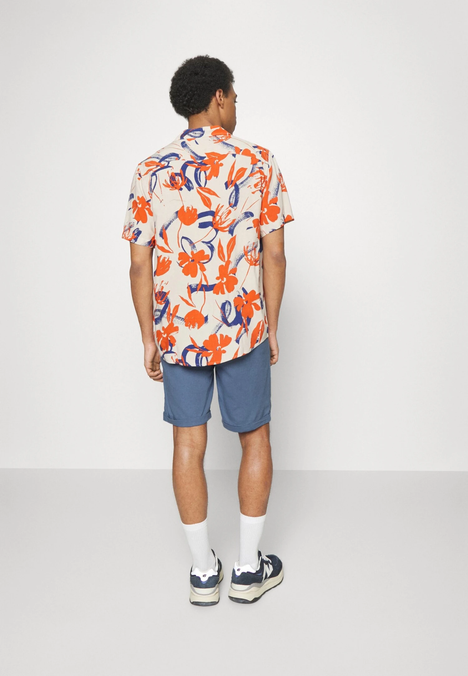 Pier One Linen Blend Drawcord Shorts- Shorts - Blue 3 Pier One Linen Blend Drawcord Shorts- Shorts - Blue - Afbeelding 3