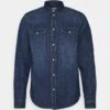 Pier One Denim - Overhemd - Blue Denim