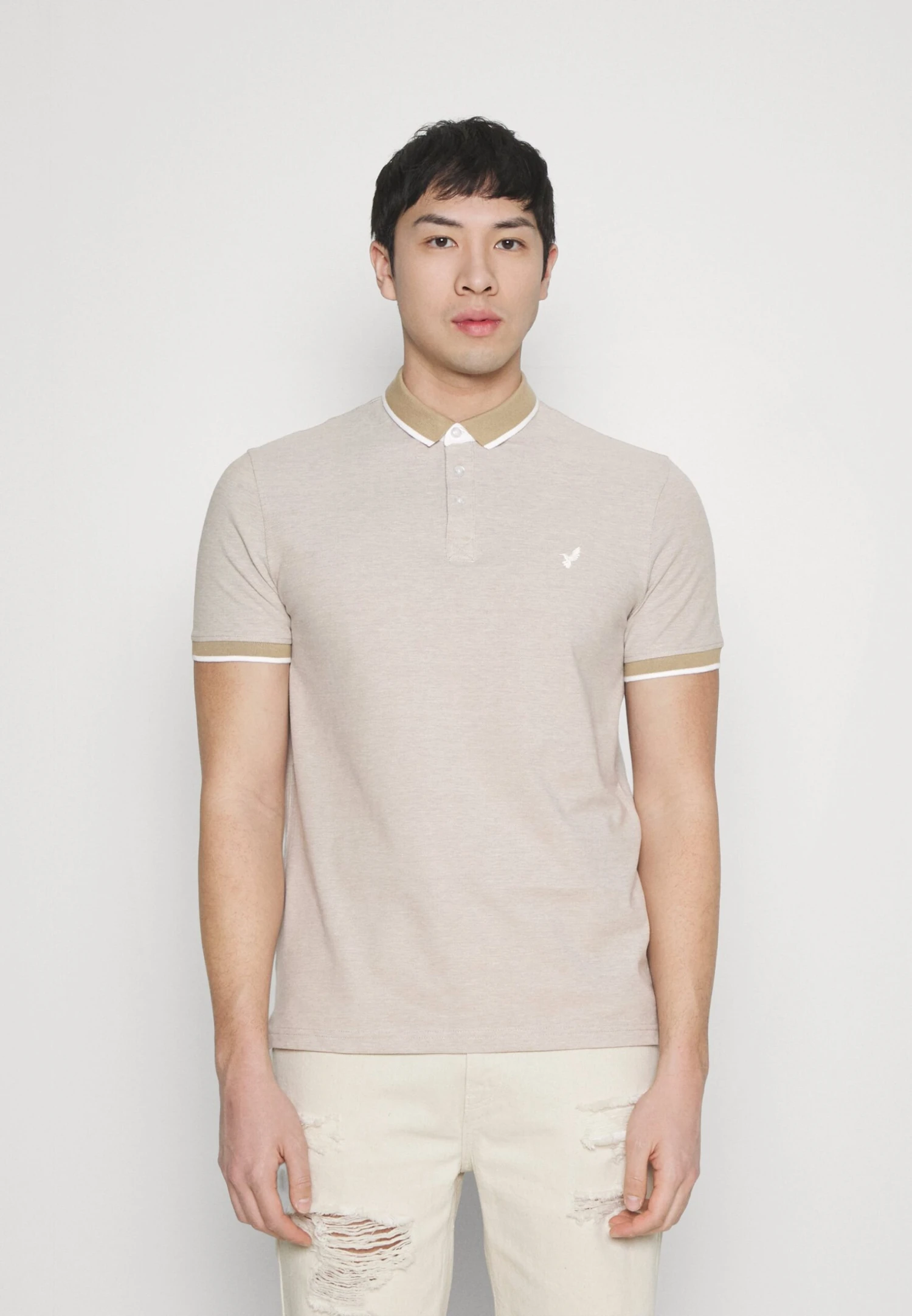 Pier One Poloshirt - Beige 1 Pier One Poloshirt - Beige
