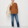 Pier One 5 Pack - Longsleeve - Blue/Off-White/Light Brown