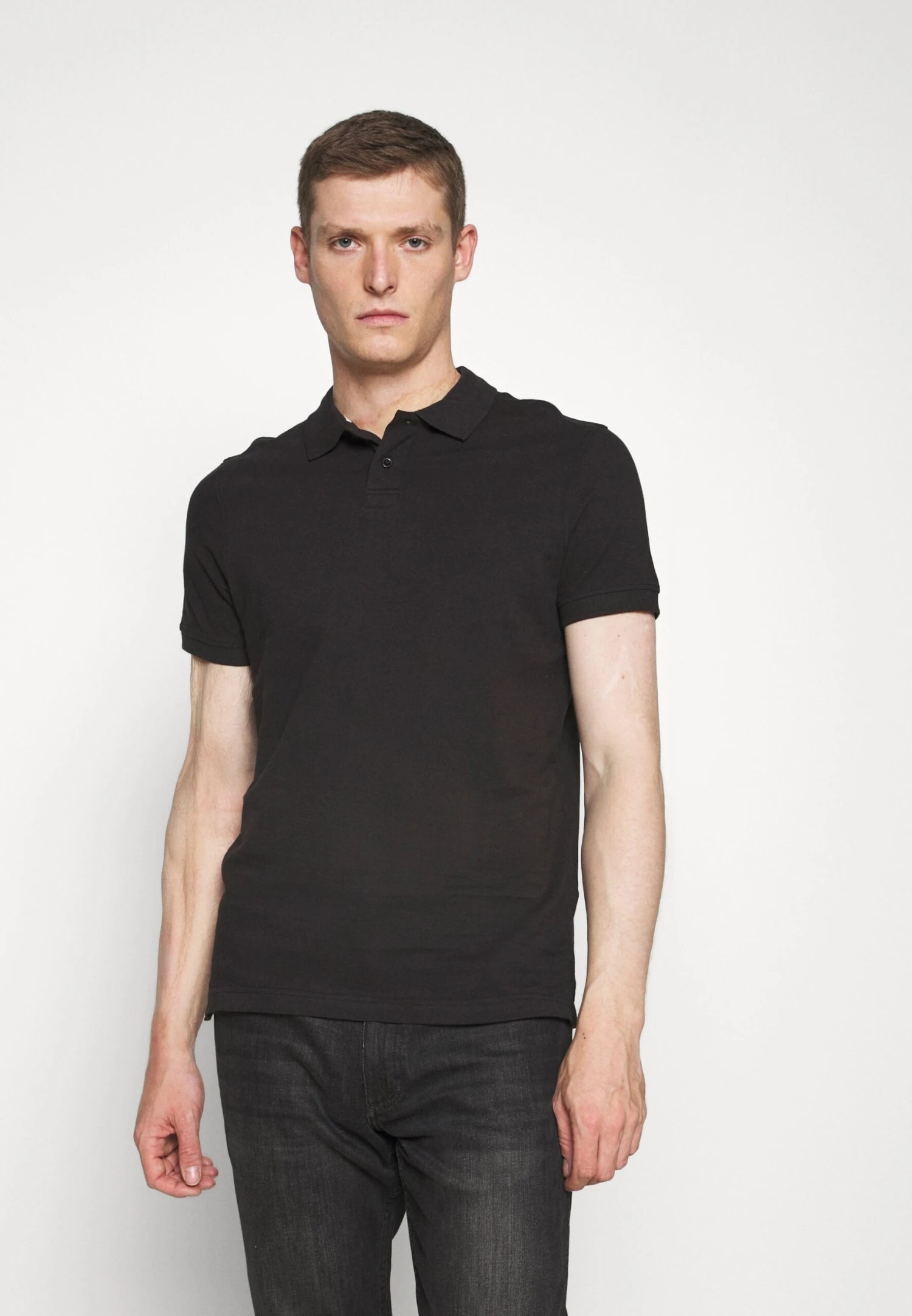 Pier One 3 Pack - Poloshirt - Black/Dark Blue/White 4 Pier One 3 Pack - Poloshirt - Black/Dark Blue/White - Afbeelding 4