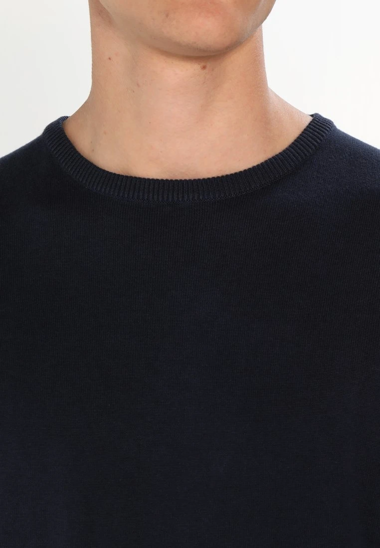 Pier One Basic Crewneck - Trui - Dark Blue 4 Pier One Basic Crewneck - Trui - Dark Blue - Afbeelding 4