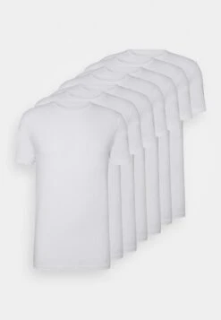 Pier One 7 Pack - T-Shirt Basic - White