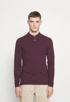 Pier One 2 Pack - Poloshirt - Bordeaux/Dark Blue -Pier One a3f27dd5eb454bcbb99d1bb7ed8d6687