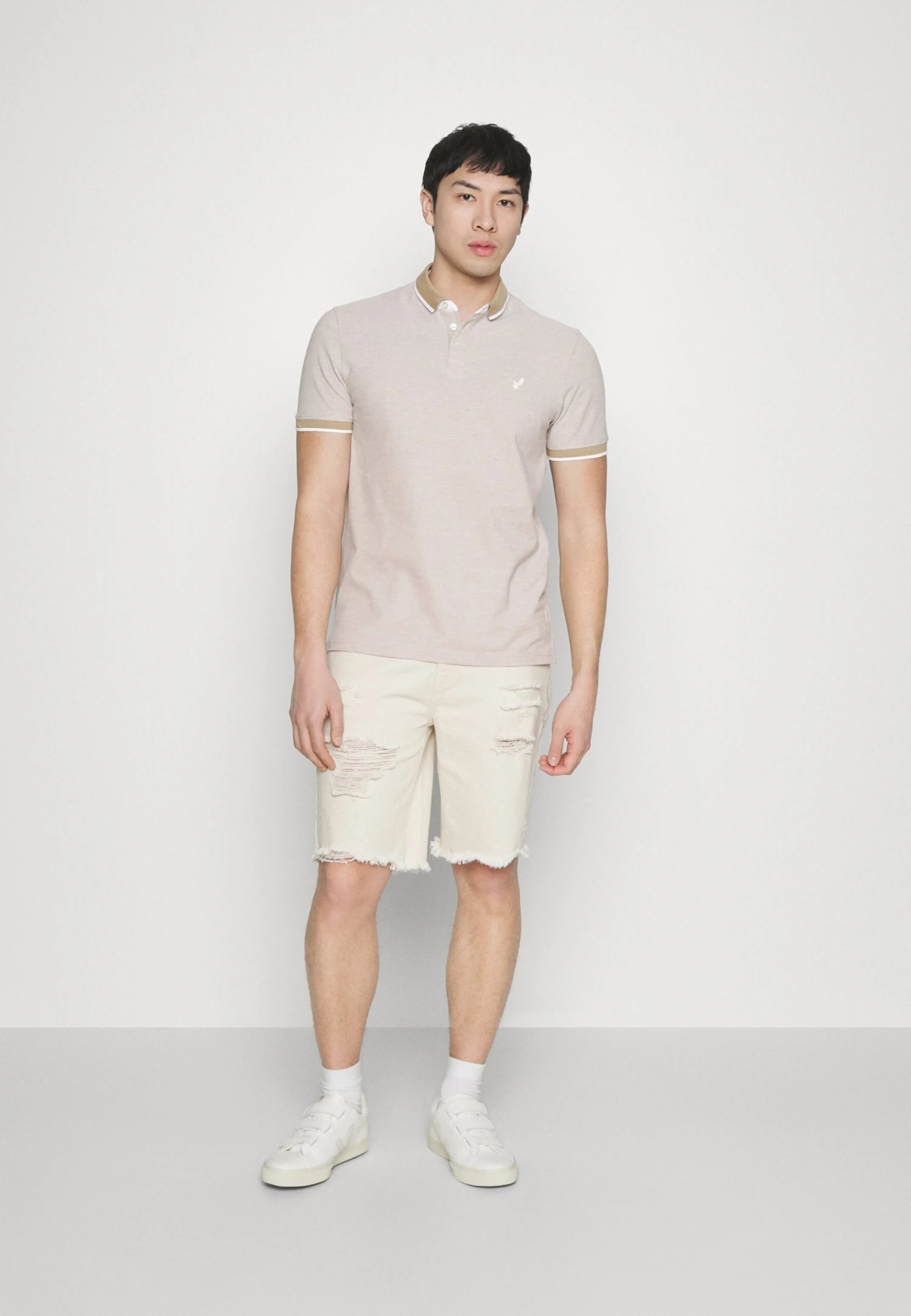 Pier One Poloshirt - Beige 2 Pier One Poloshirt - Beige - Afbeelding 2